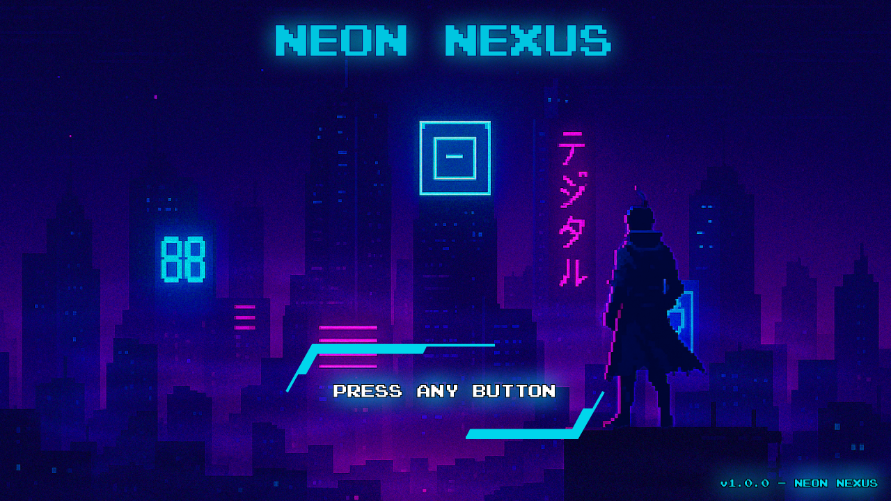 Neon Nexus Title Screen